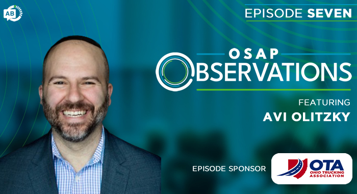 OSAP Observations Chatting with Avi Olitzky